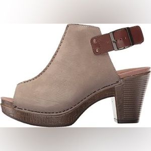 DANSKO 38 Reggie Taupe Milled Nubuck